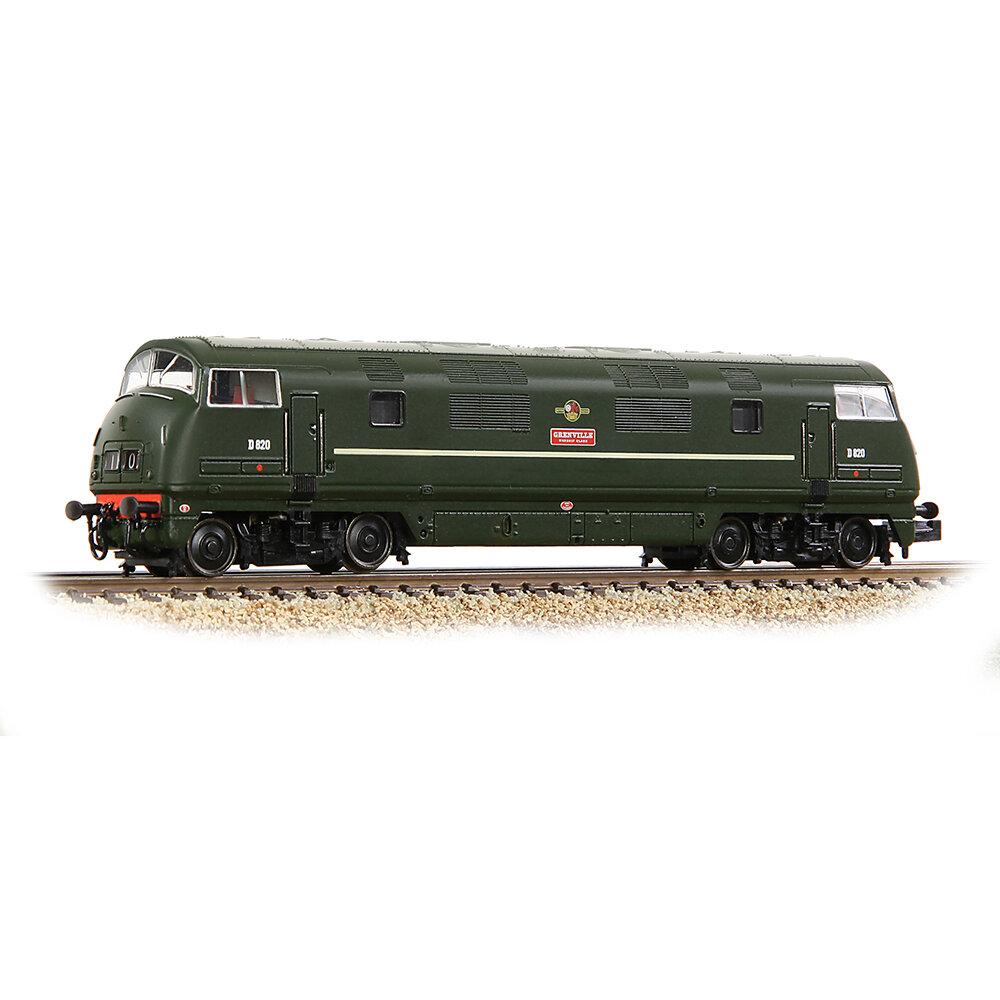 Class 42 'Warship' D820 'Grenville' BR Green (Late Crest)